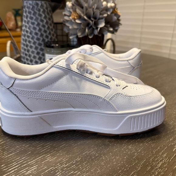 Puma White Women's Sneakers - Picture 4 of 7